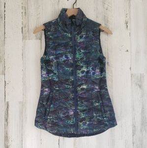 Athleta Altitude Puffer Goose Down Full Zip Vest Size XS